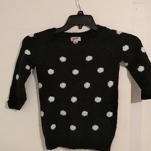AZ Jean Co Girls Sparkling Polka Dot Sweater.